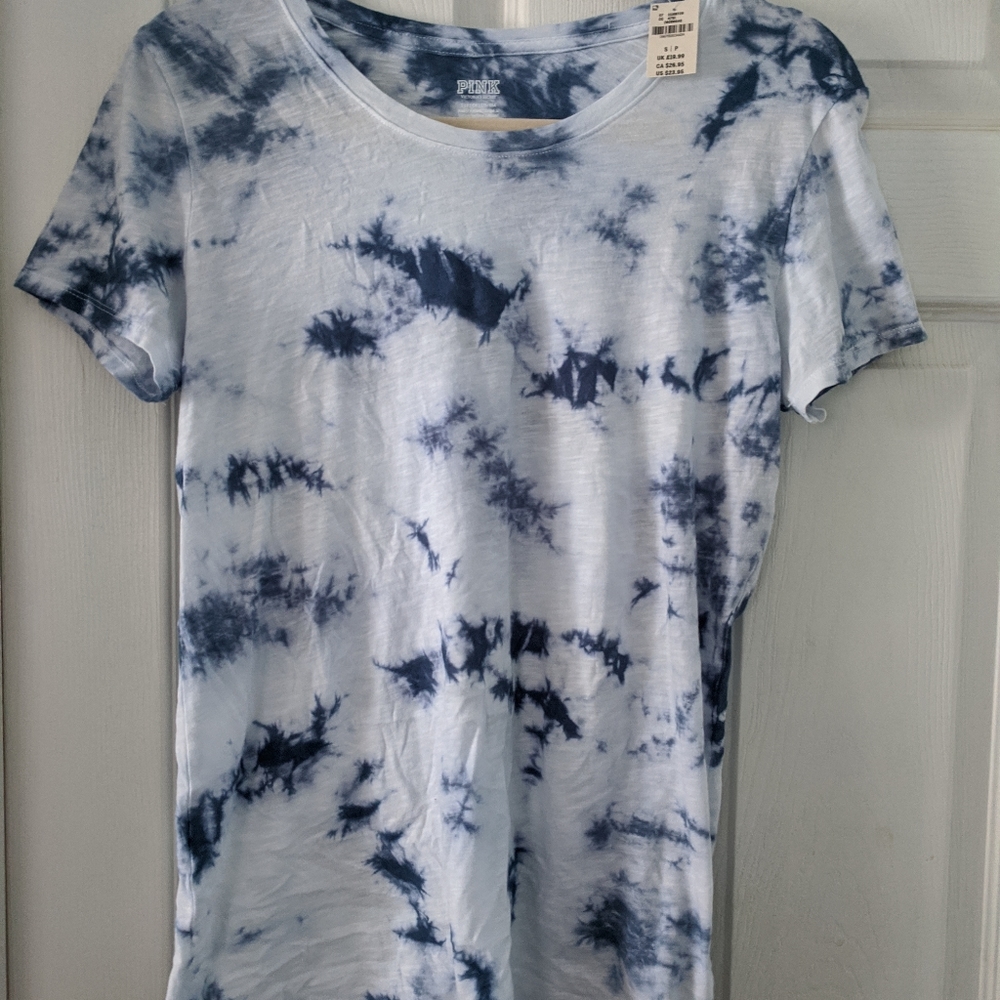 2/$35 Victoria's secret Pink tie dye shirt